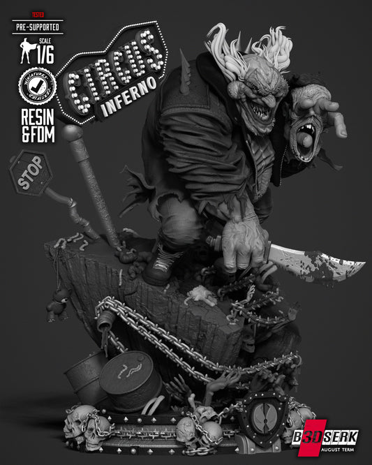 Violator Clown Sculpture