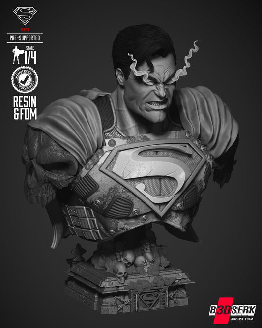 Superman Dark Night Bust Portrait