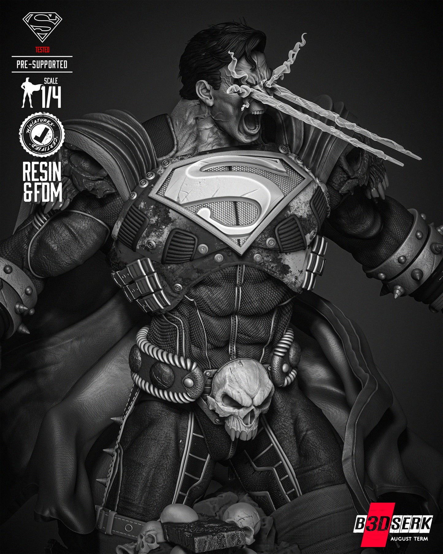 Superman Dark Night Bust