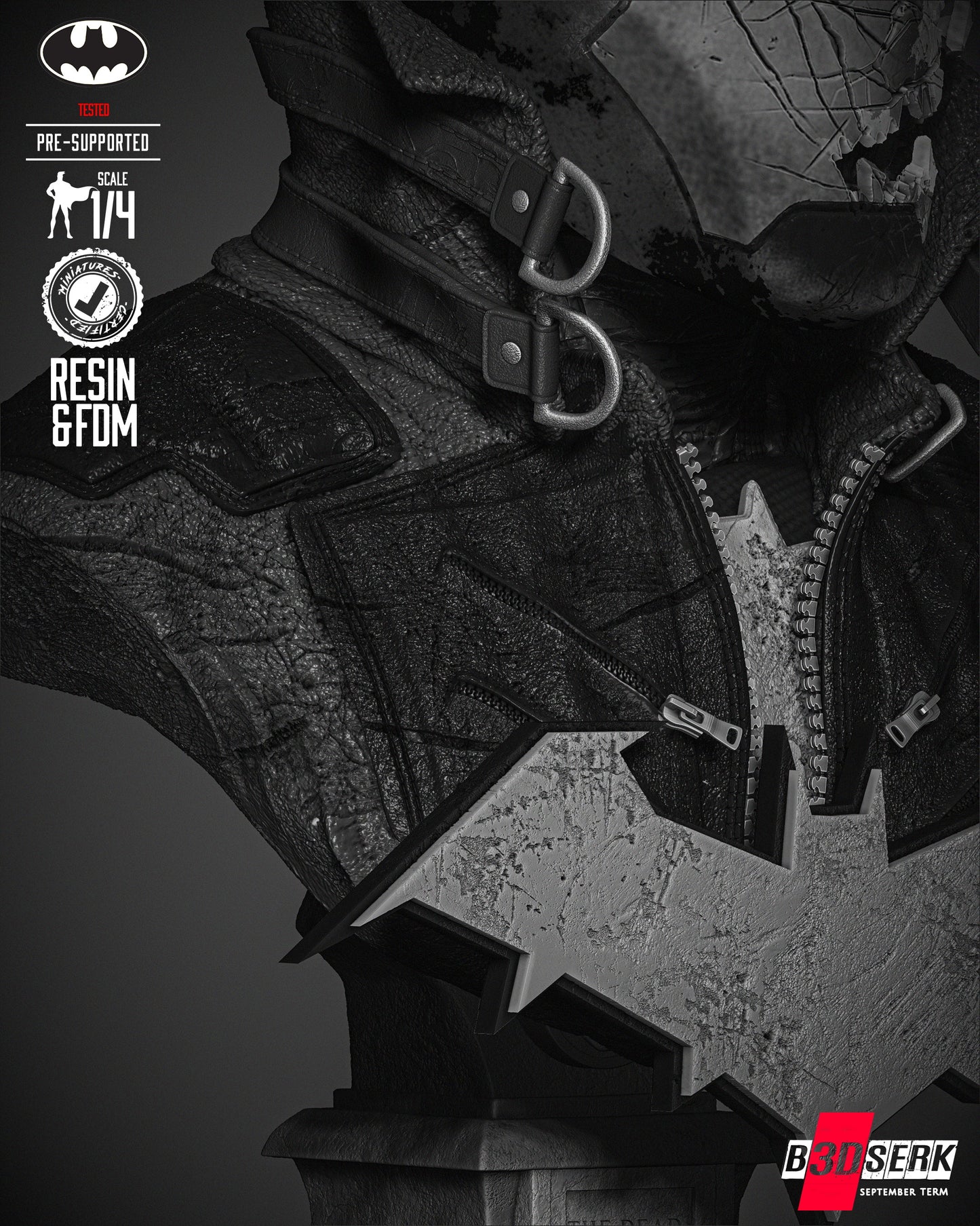 Red Hood Zombie Bust