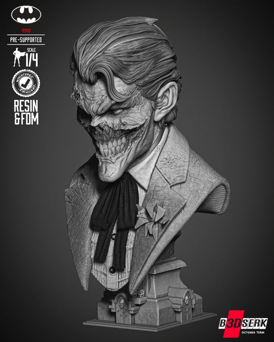 Joker Zombie Bust