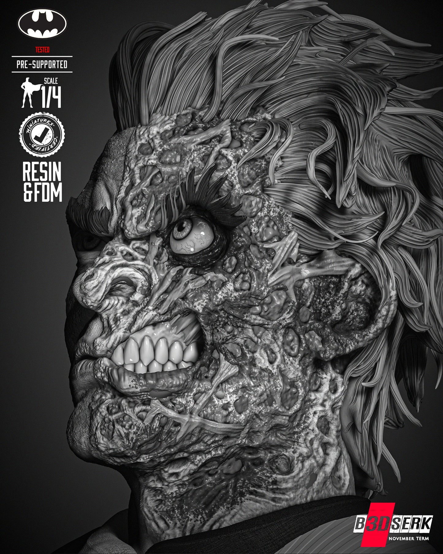 Two Face Bust