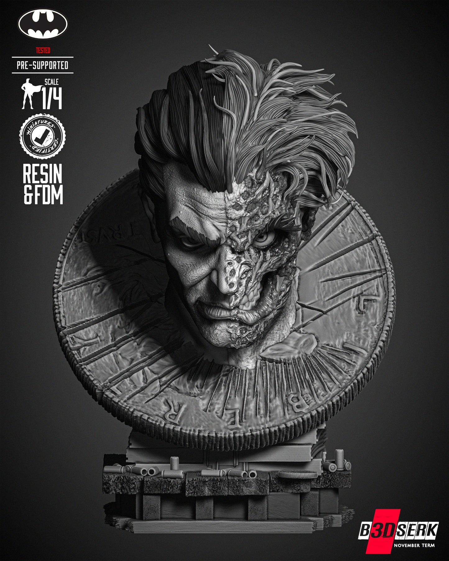 Two Face Sculpt