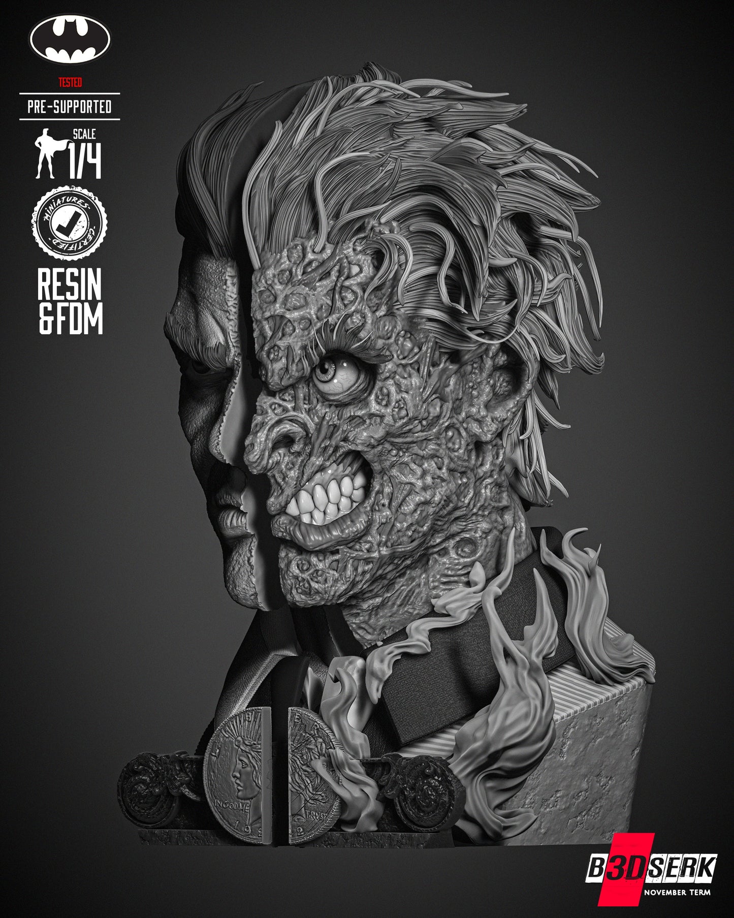 Two Face Bookholders
