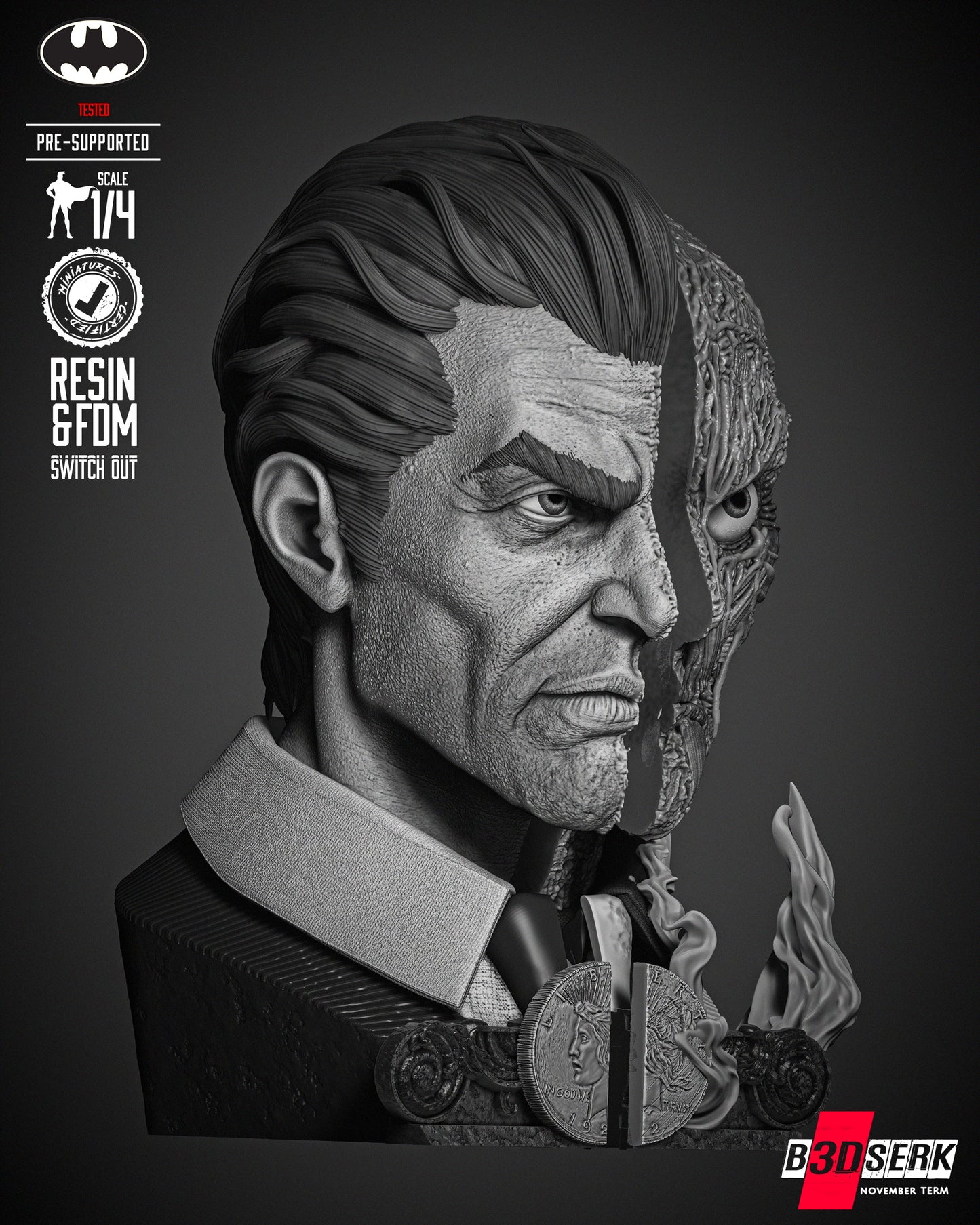 Two Face Bookholders