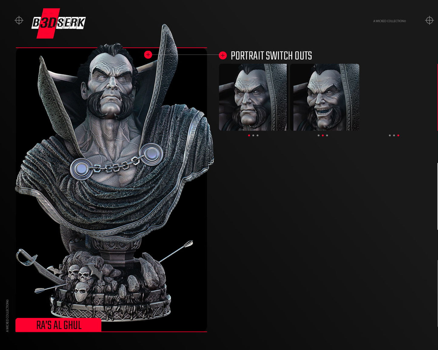 Ra's Al Ghul Bust