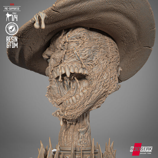 Gunslinger Spawn Head Portrait Bust