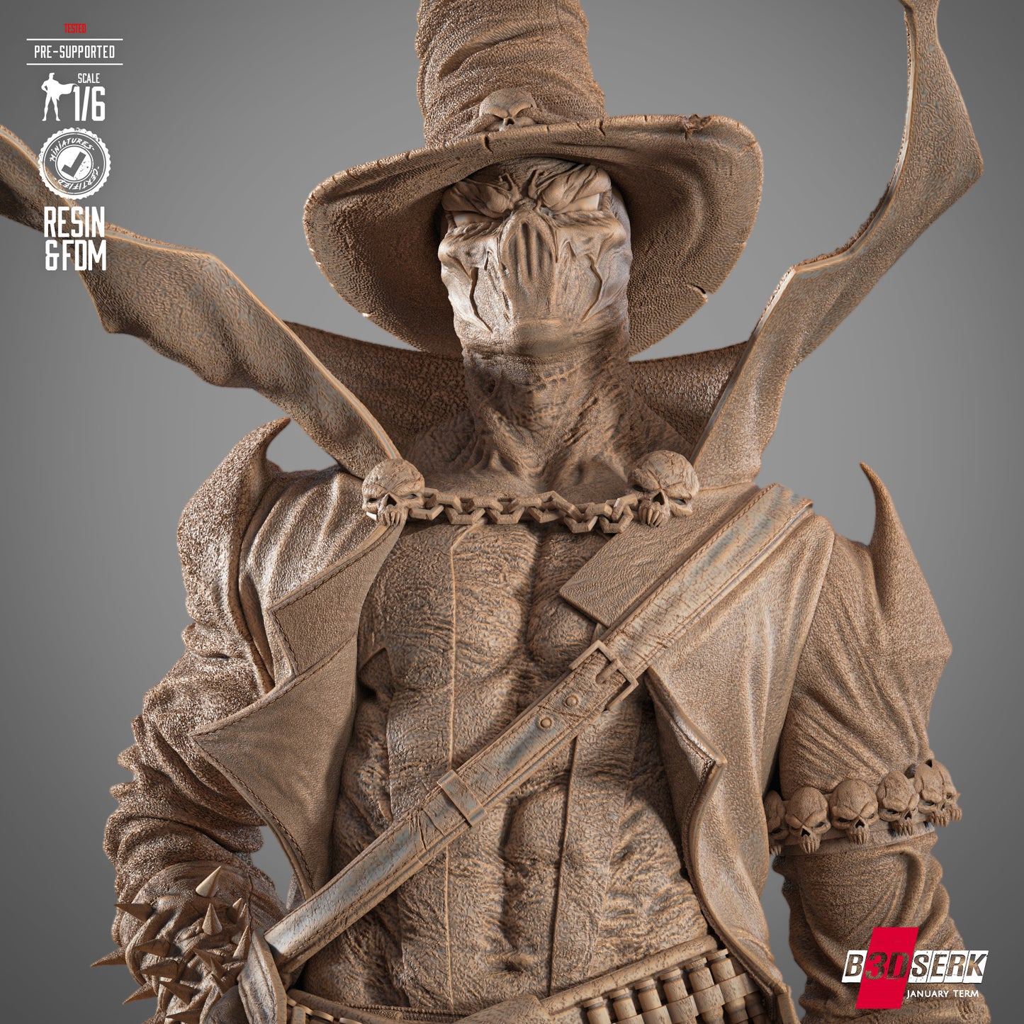Gunslinger Spawn Sculpt