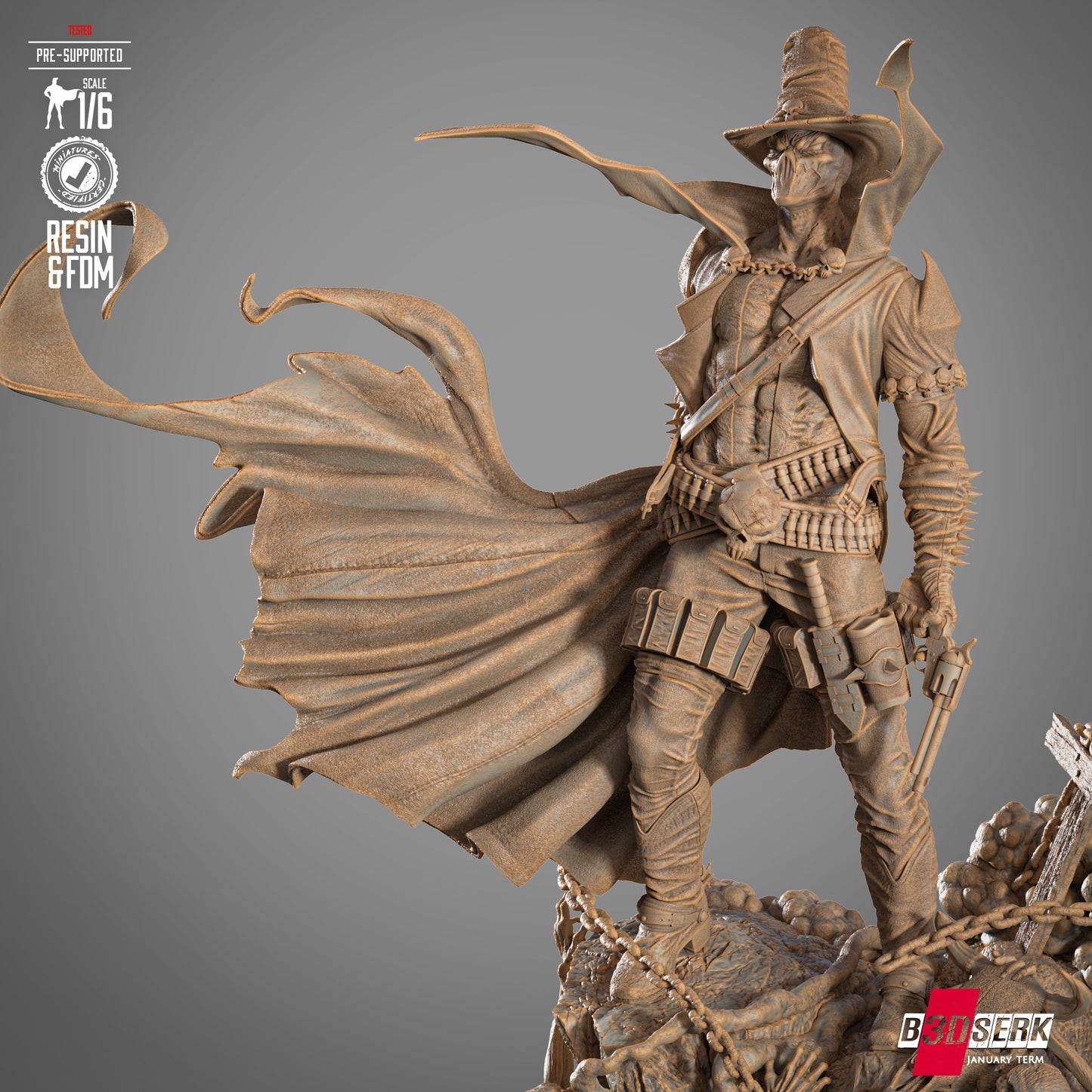 Gunslinger Spawn Sculpt