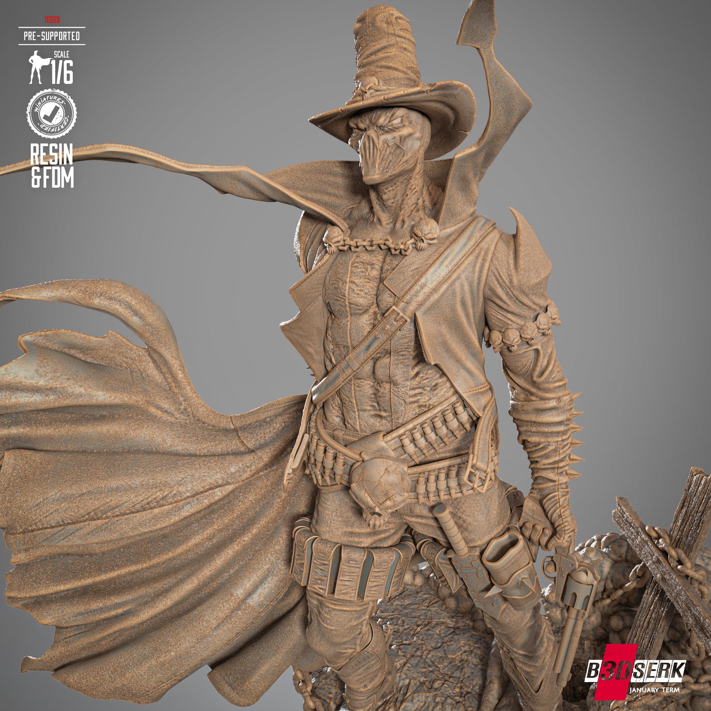 Gunslinger Spawn Sculpt