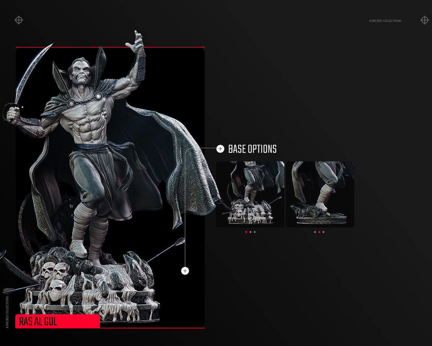 Ra's Al Ghul Sculpture