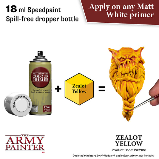 The_Army_Painter_Speedpaint_2.0_WP2013_Zealot_Yellow_18ml_dropper_bottle_acrylic_paint_verf_contrast_2