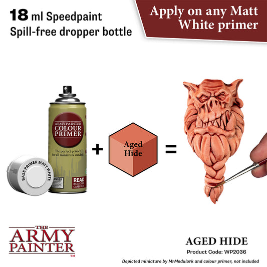 The_Army_Painter_Speedpaint_2.0_WP2036_Aged_Hide_18ml_dropper_bottle_acrylic_paint_verf_contrast_2