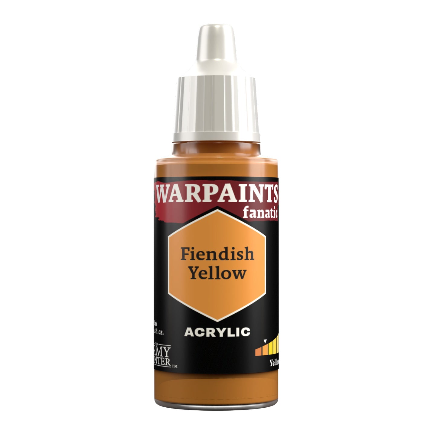 The_Army_Painter_Warpaint_Fanatic_WP3092_Fiendish_Yellow_18ml_dropper_bottle_acrylic_paint_verf_1
