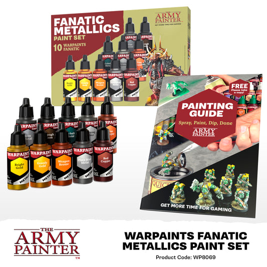 Warpaint Fanatic Metallics Paint Set