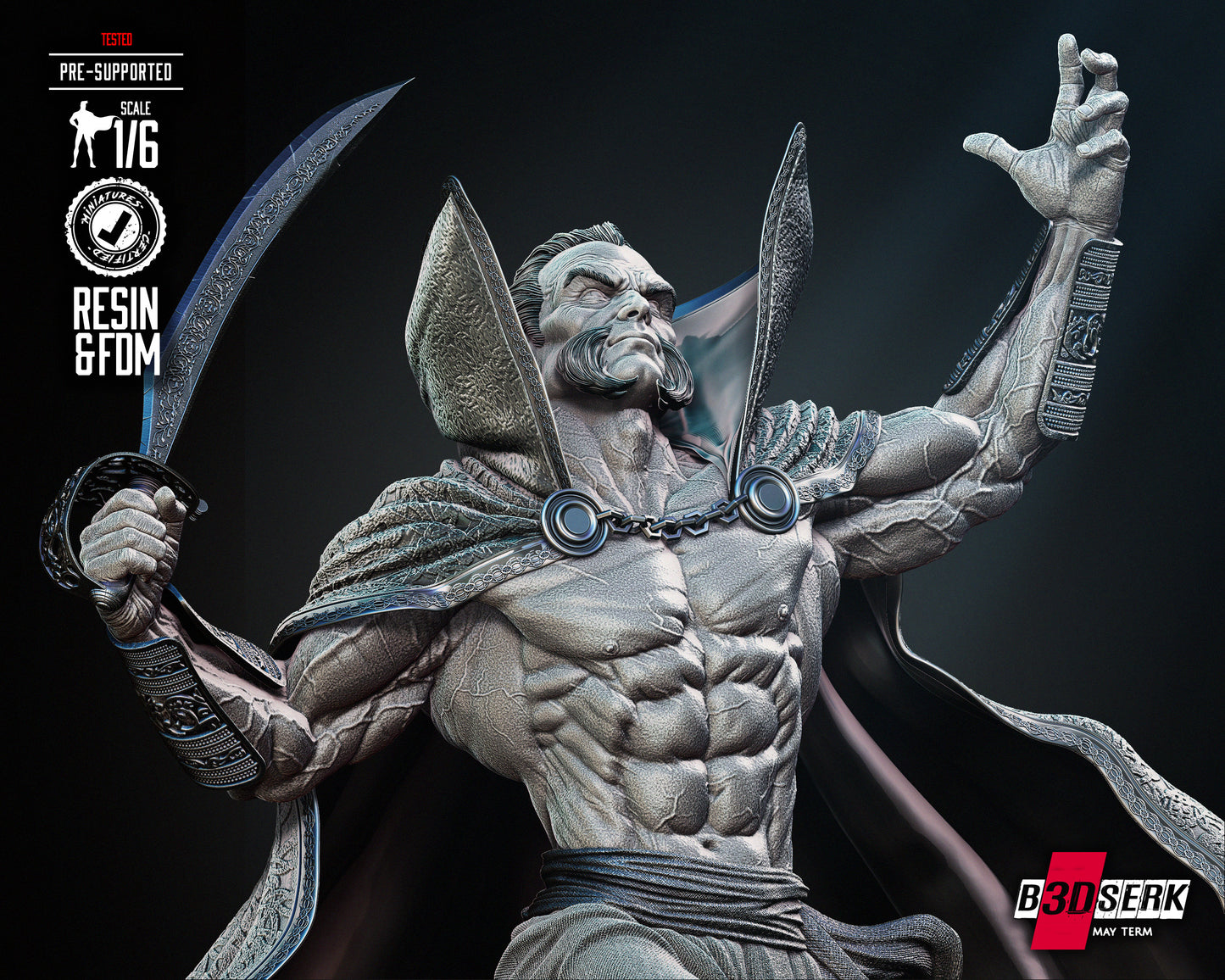 Ra's Al Ghul Sculpture
