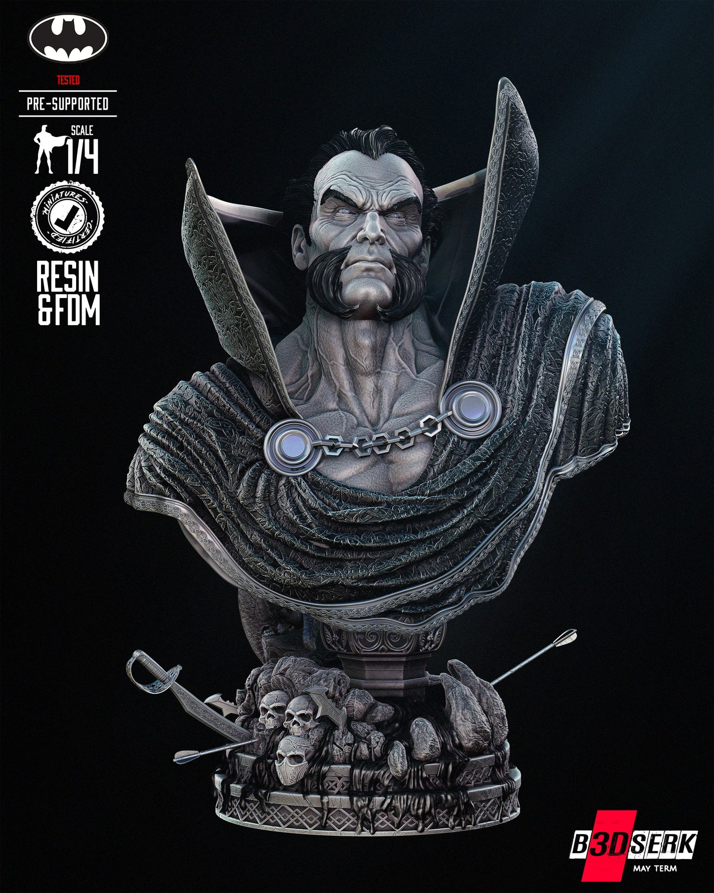 Ra's Al Ghul Bust