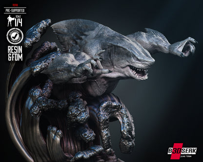 King Shark Portrait Bust