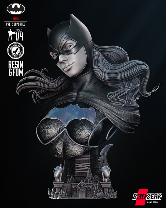 Bat girl Portrait Bust
