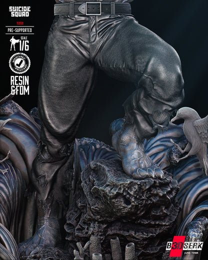 King Shark Sculpture