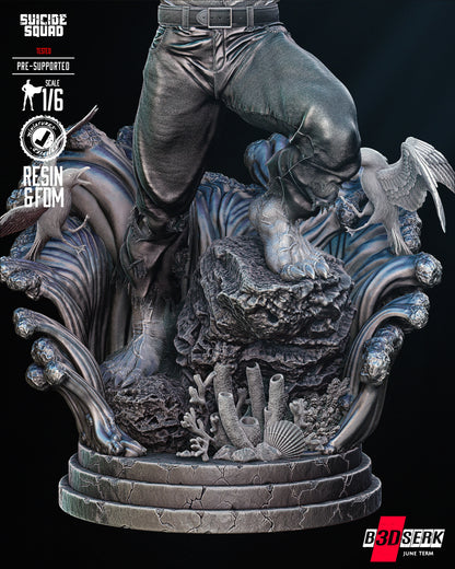 King Shark Sculpture