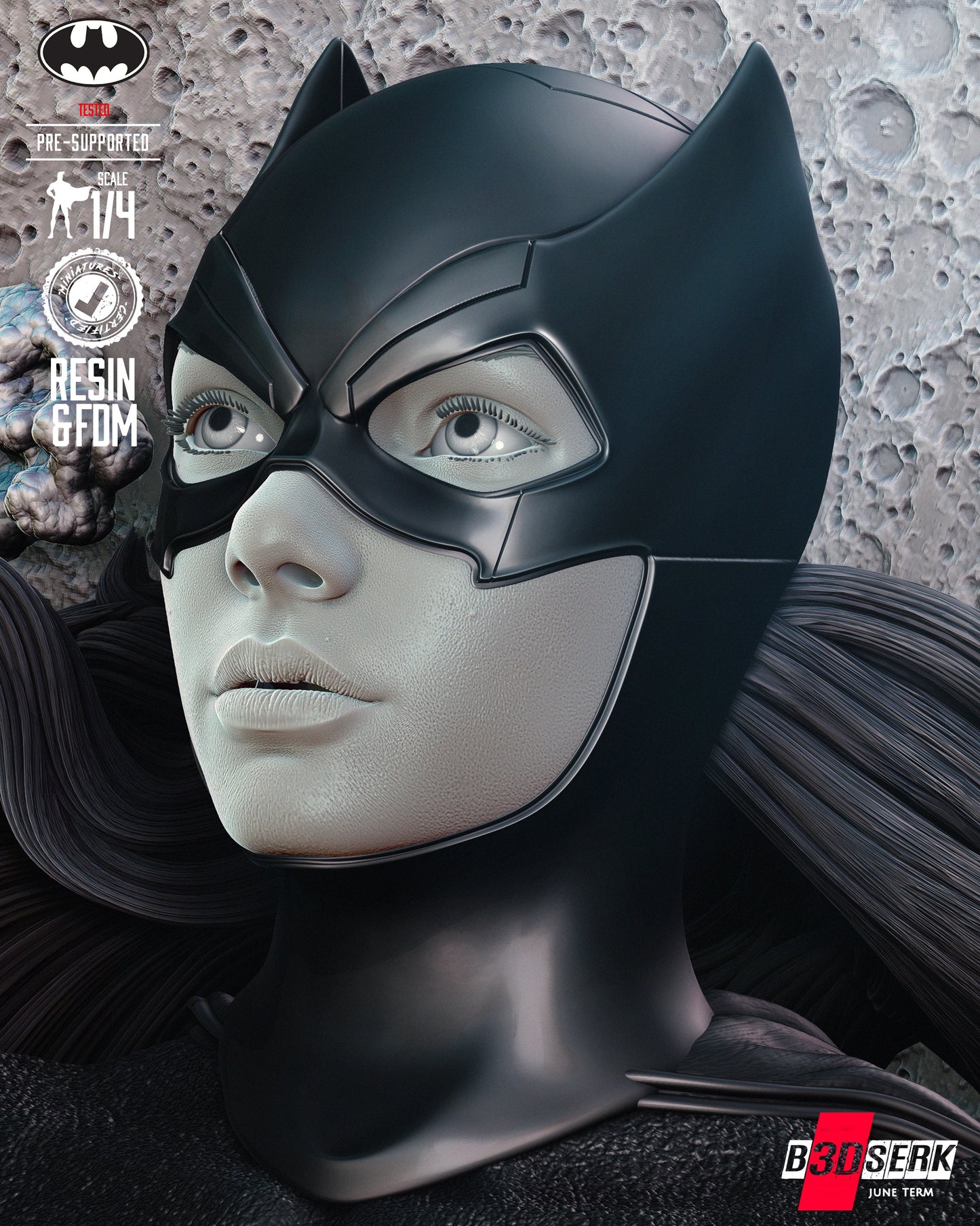 Bat girl Bust