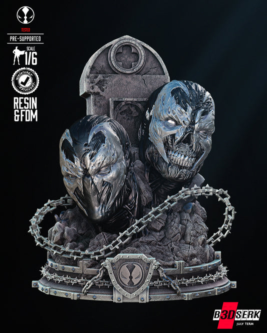 Spawn Head Sculpt