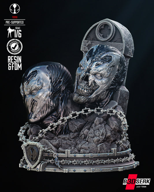 Spawn Head Sculpt