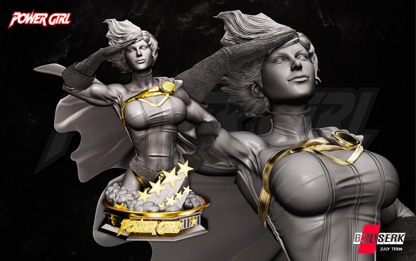 Power Girl Bust