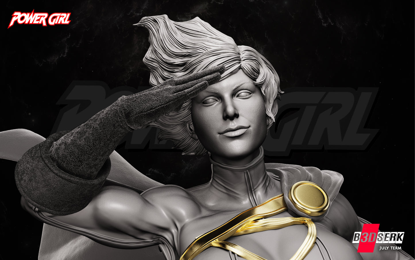 Power Girl Bust