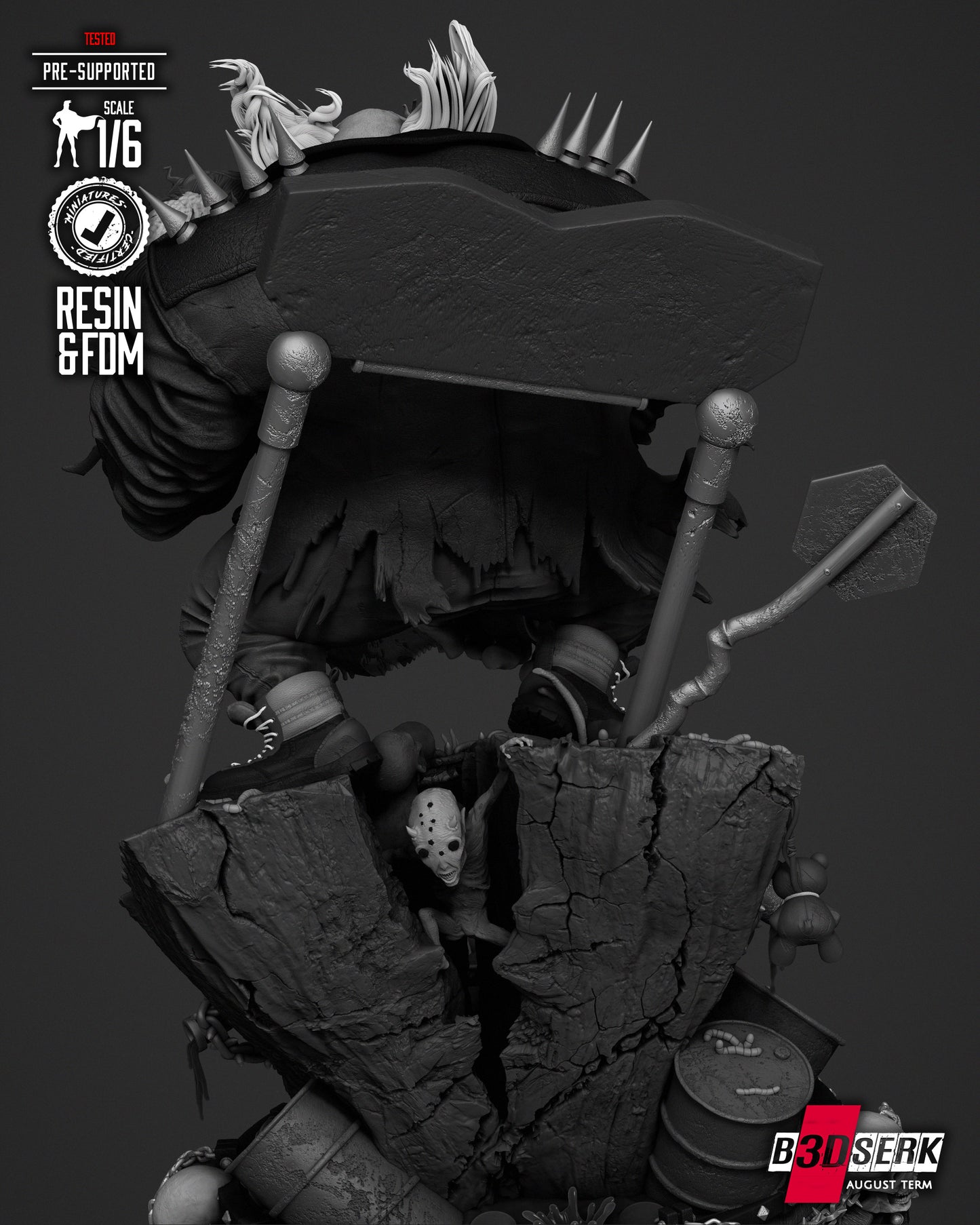 Violator Clown Sculpture