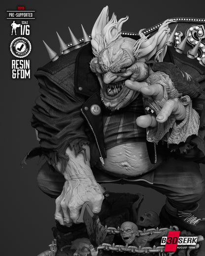 Violator Clown Sculpture