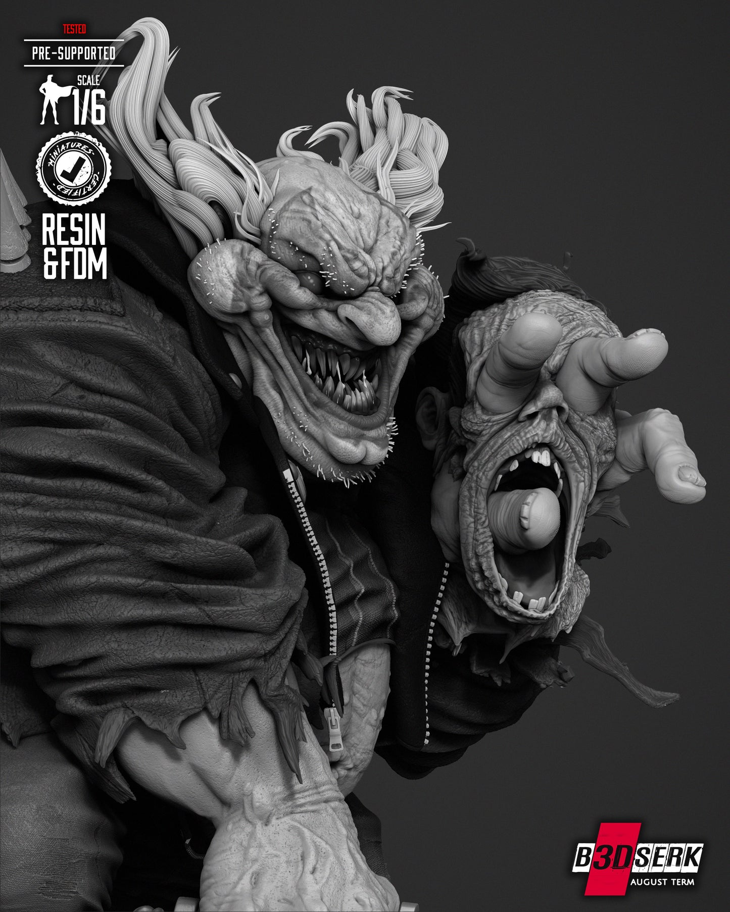 Violator Clown Sculpture