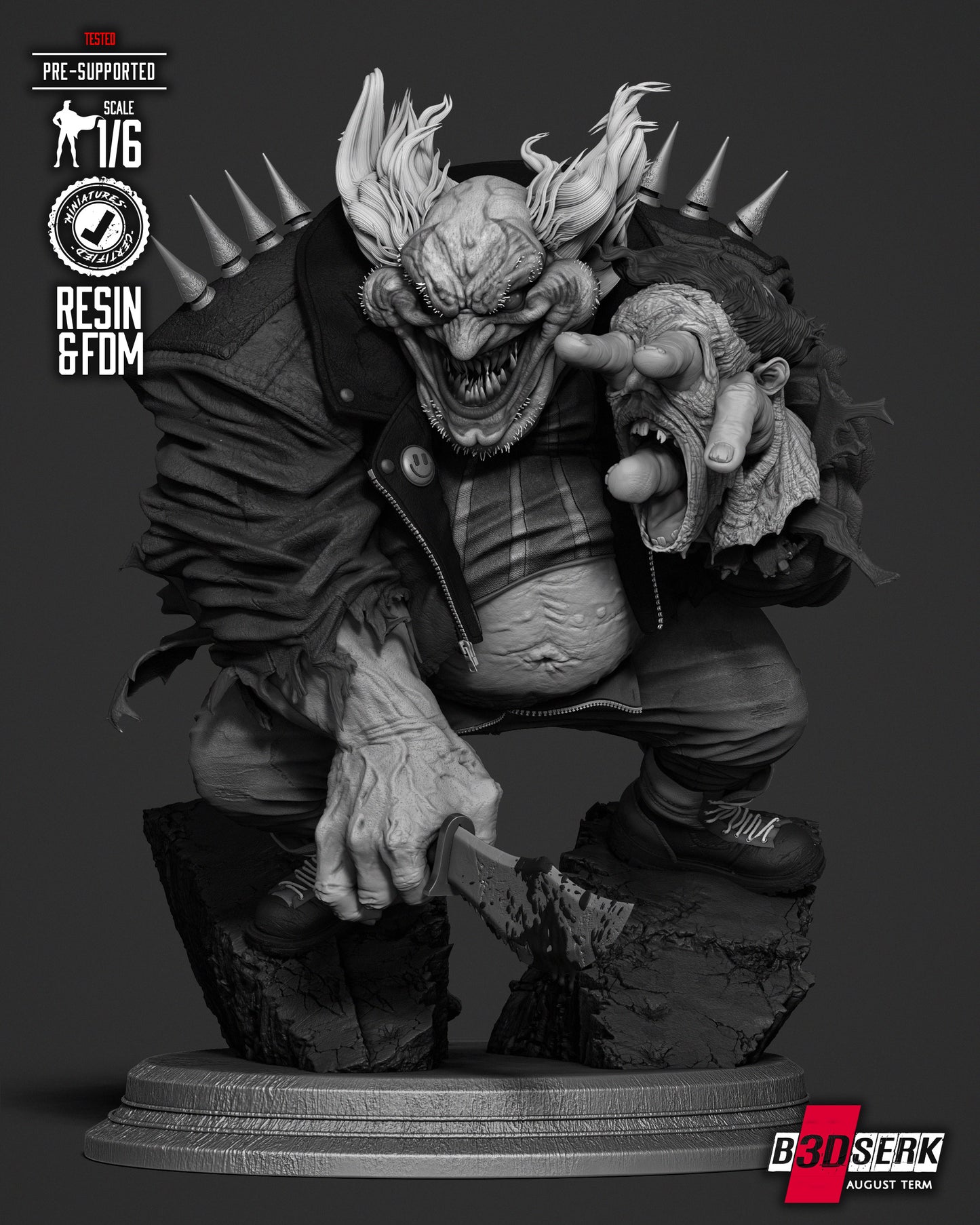 Violator Clown Sculpture