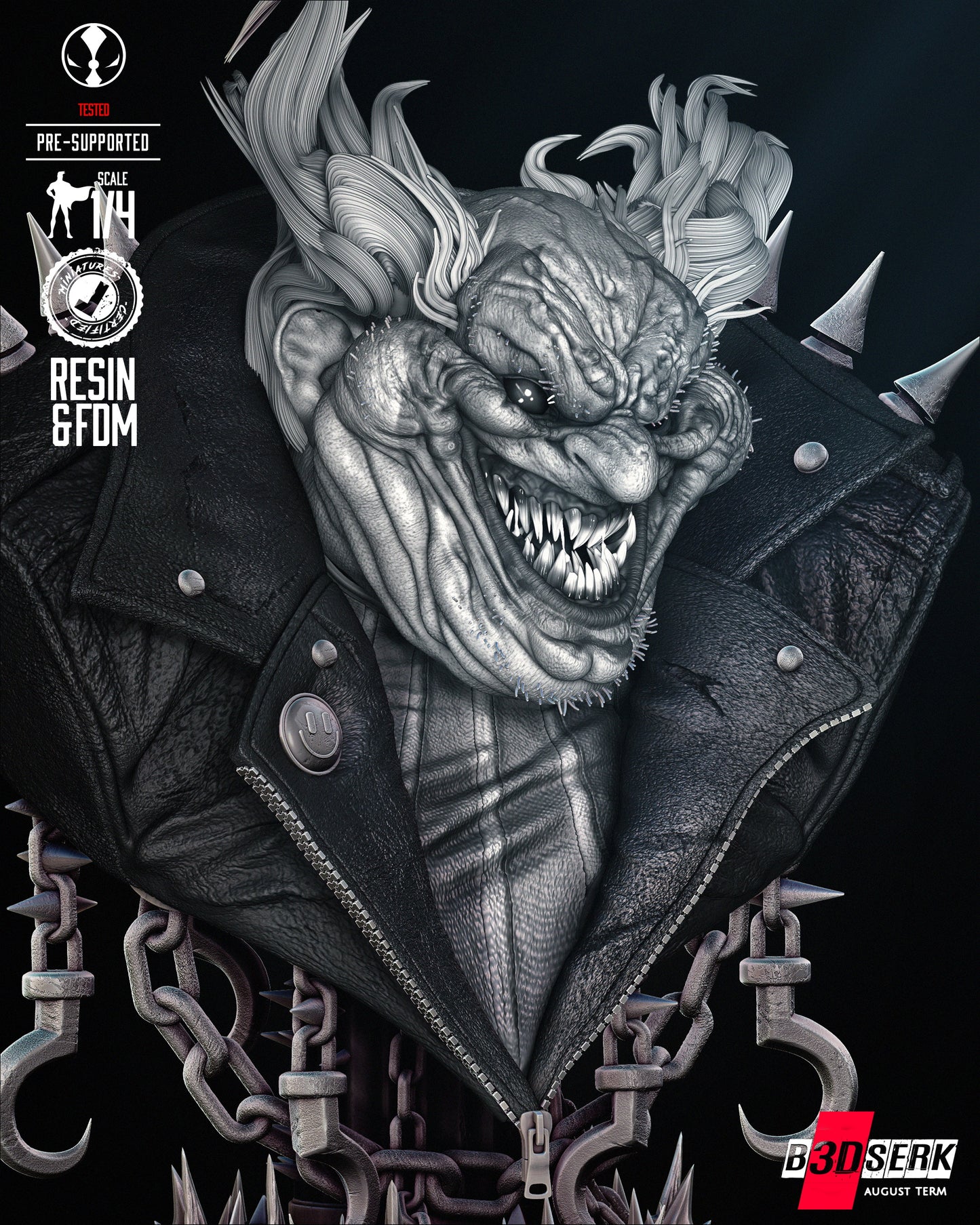 Violator Clown Portrait Bust