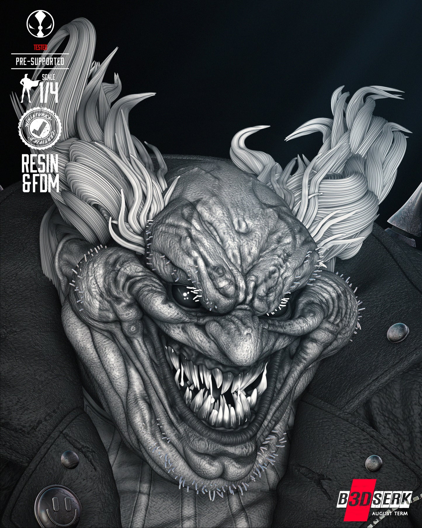 Violator Clown Portrait Bust