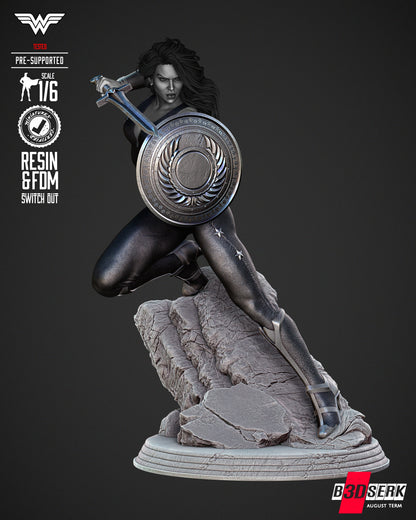 Wonder Girl Sculpture