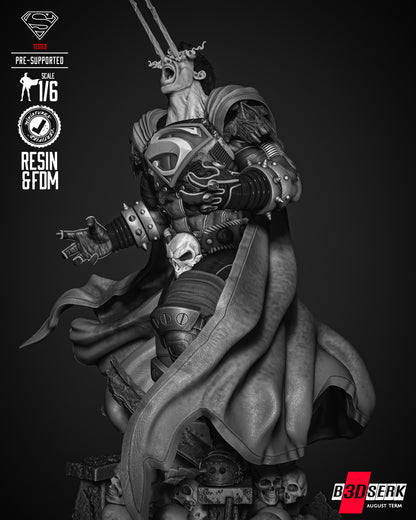 Superman Dark Night Sculpture