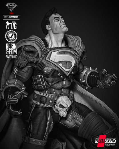 Superman Dark Night Sculpture