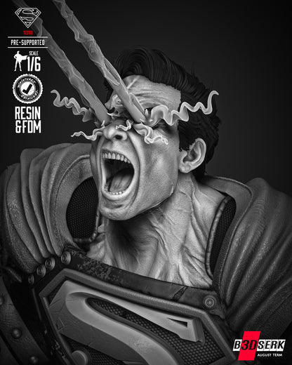 Superman Dark Night Sculpture