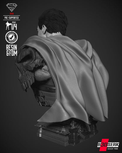 Superman Dark Night Bust Portrait