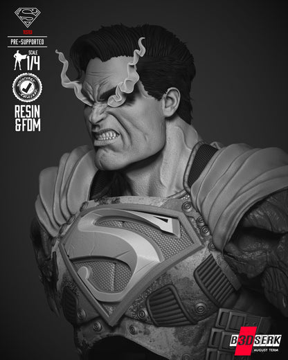 Superman Dark Night Bust Portrait