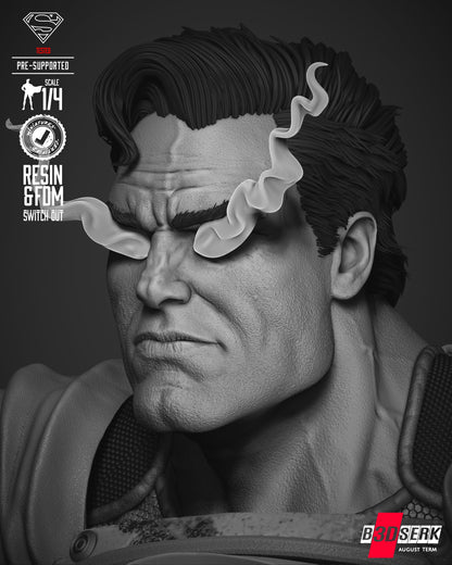 Superman Dark Night Bust Portrait