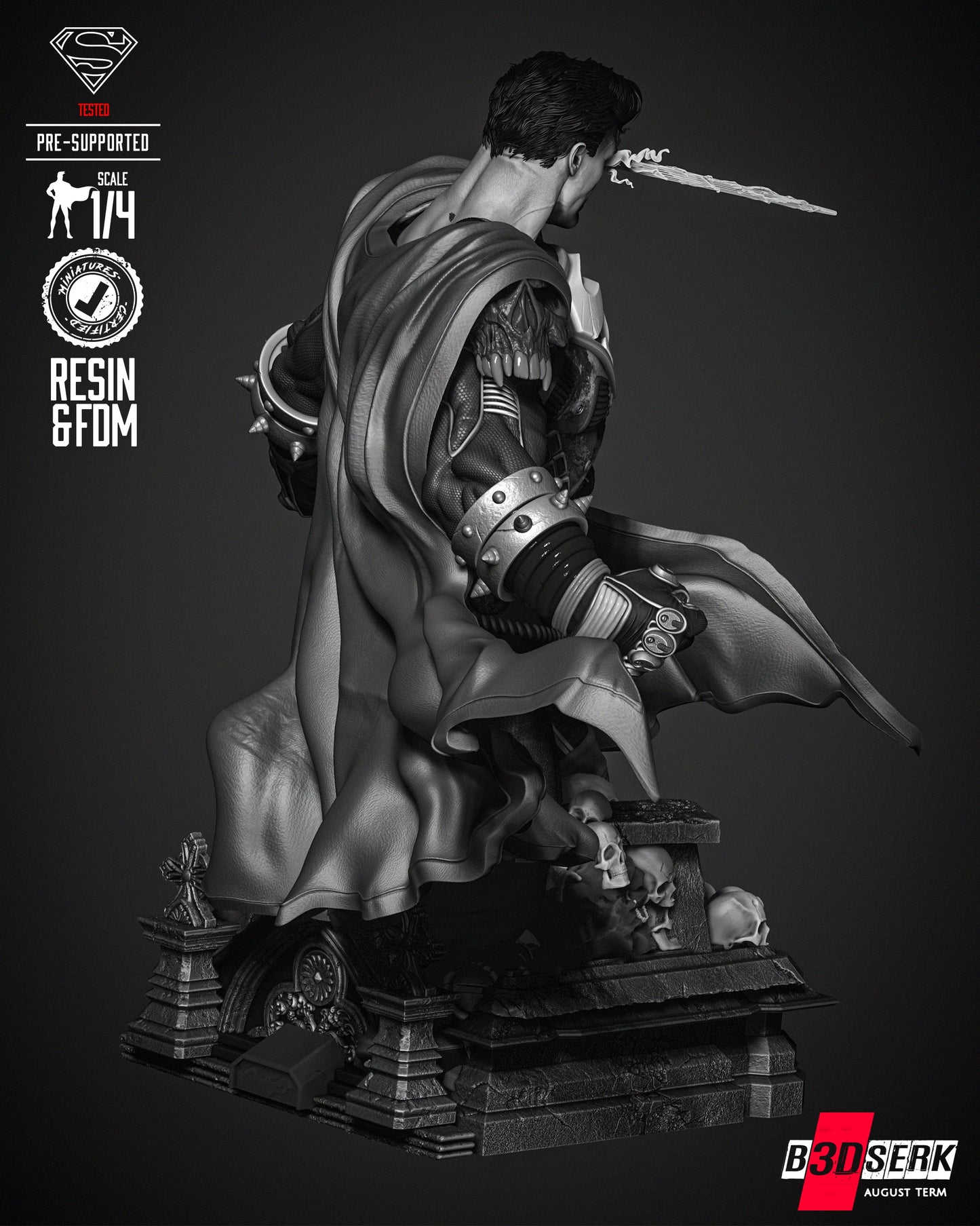 Superman Dark Night Bust