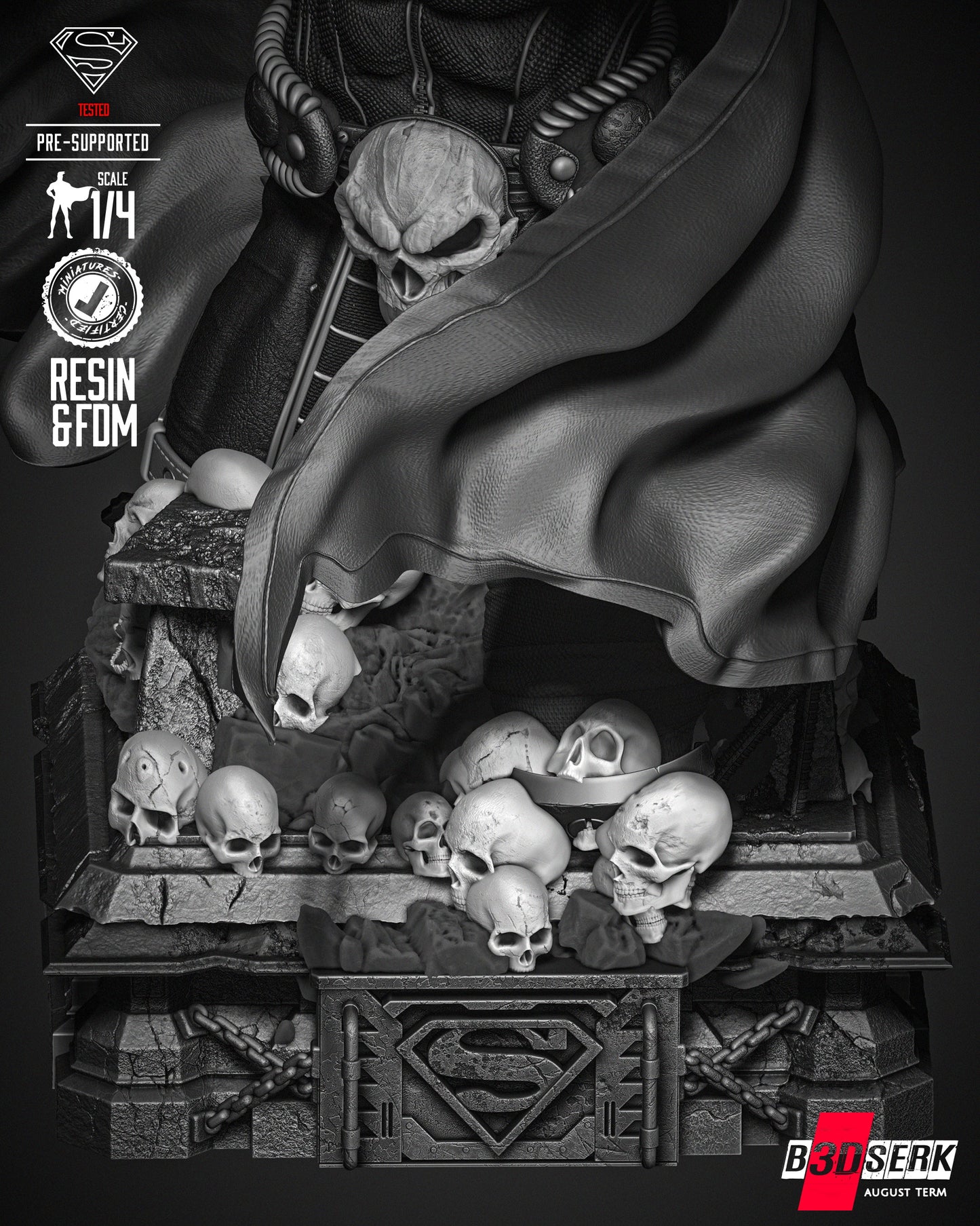 Superman Dark Night Bust