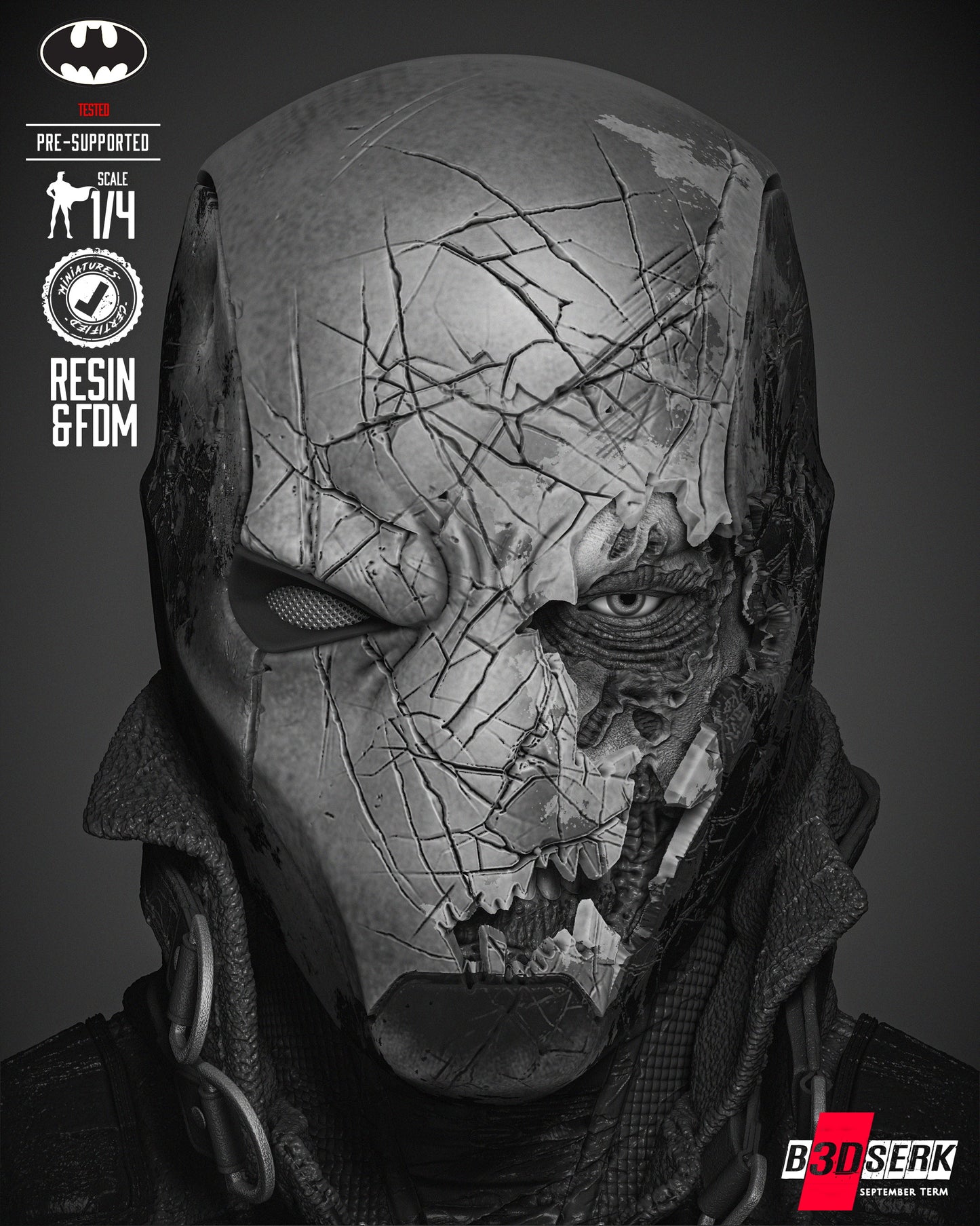 Red Hood Zombie Bust