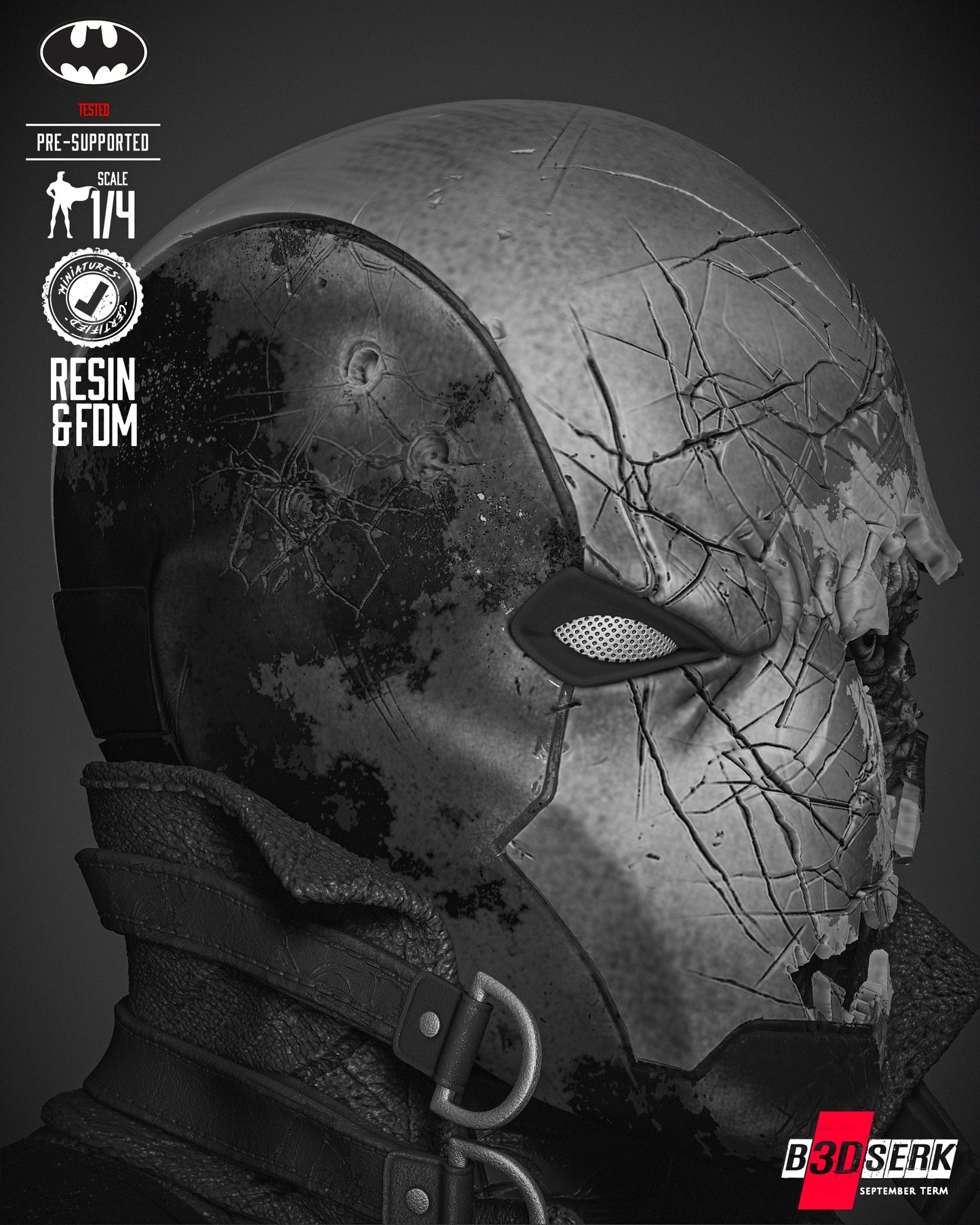 Red Hood Zombie Bust