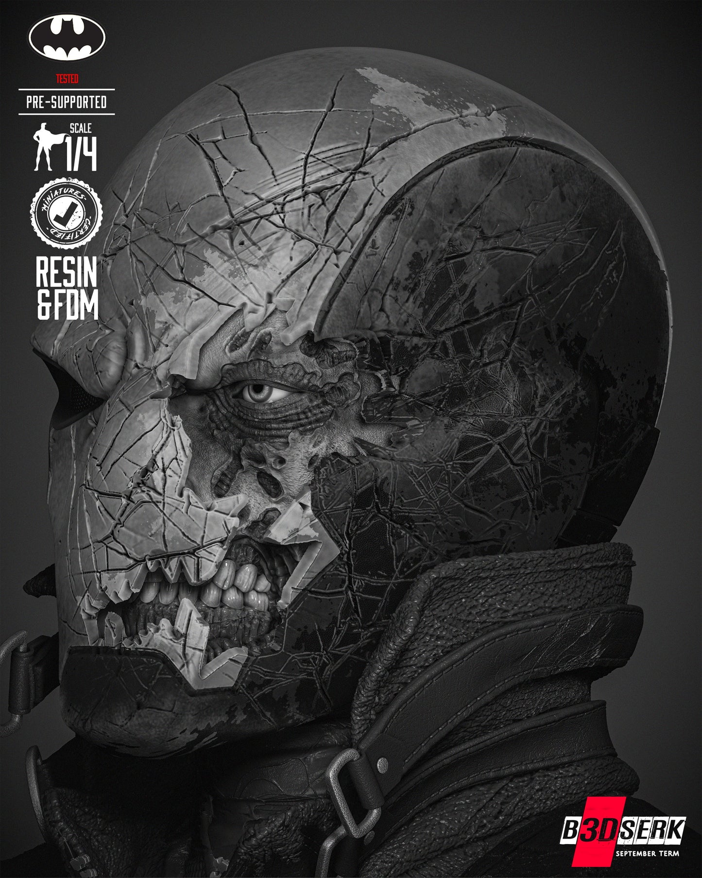 Red Hood Zombie Bust