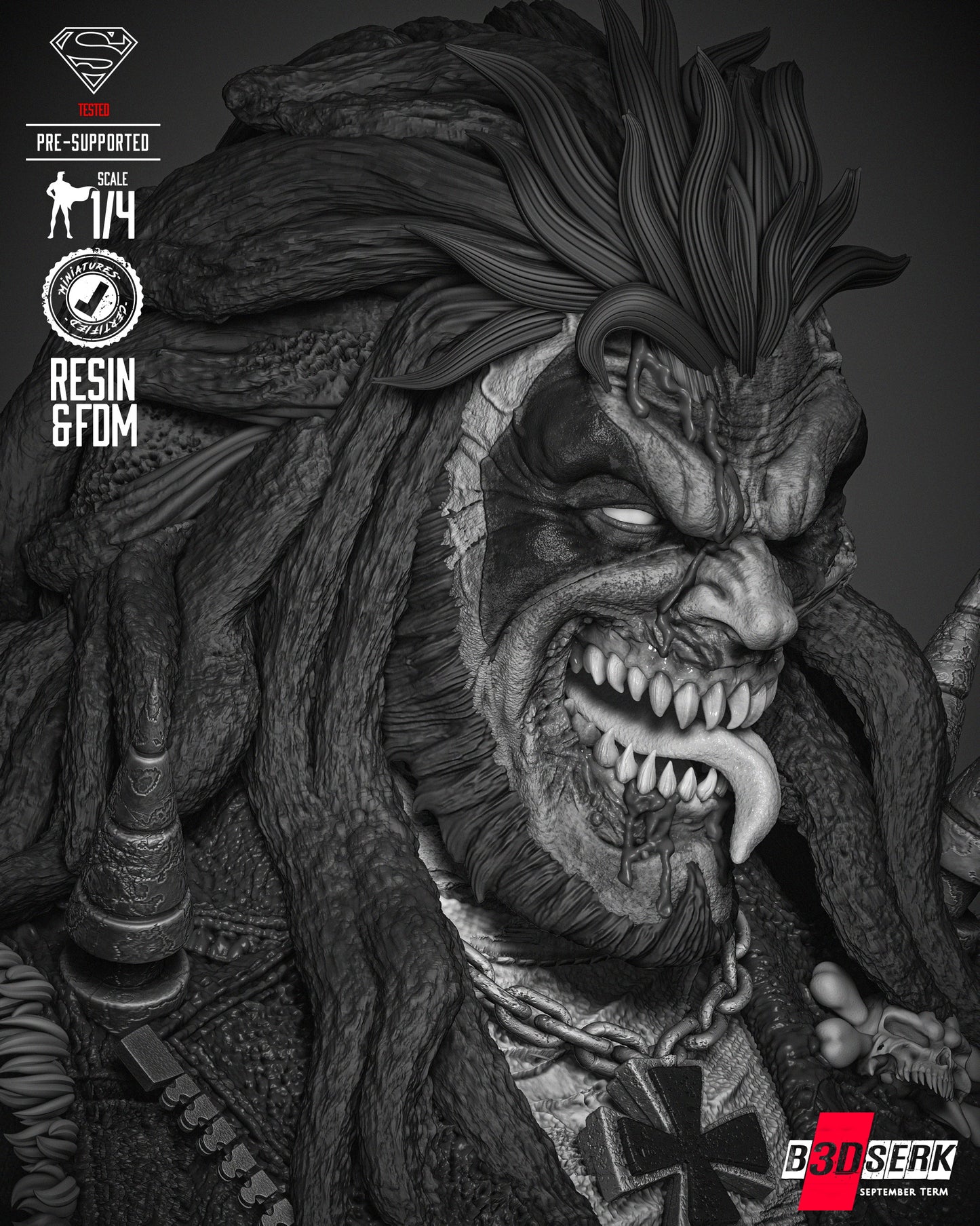 Lobo Zombie Bust