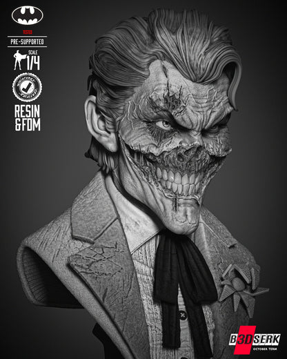 Joker Zombie Bust